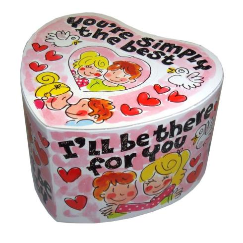 Tissue-boxen Herz Form