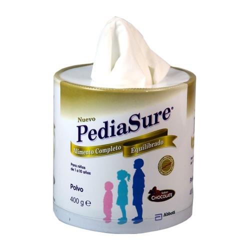 Tissue-box rund mit logo bedrucken